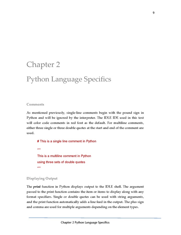 Python Programming: Basics to Advanced Concepts Advanced Programming Workshop - Page 9